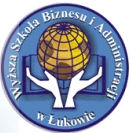 Wyższa Szkoła Biznesu i Administracji Wyższa Szkoła Biznesu i Administracji